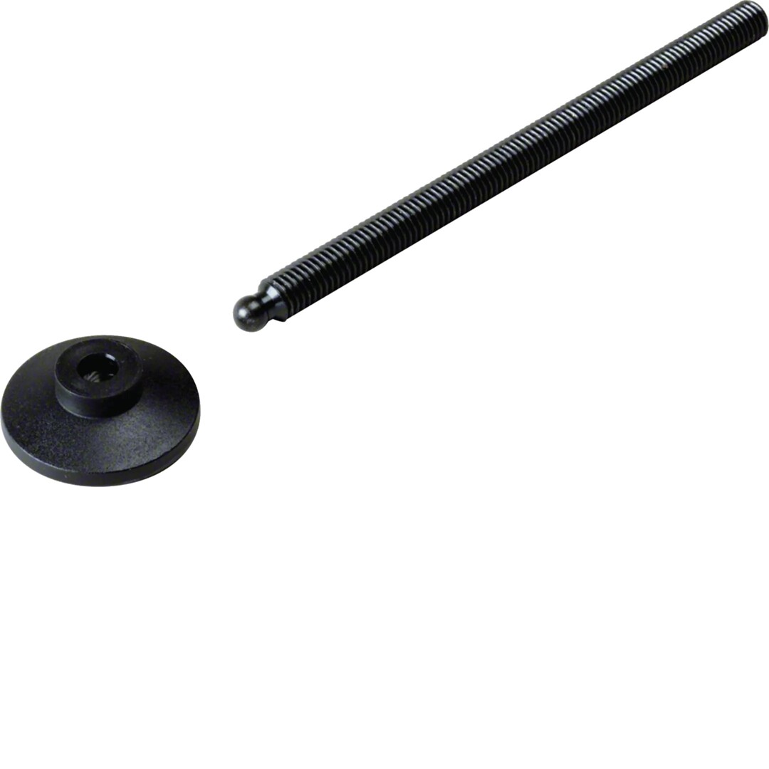 Korkeudensäätösarja M8x120mm, 100 kpl, ruuvi ja jalusta vaimennuksella BKB/BKG