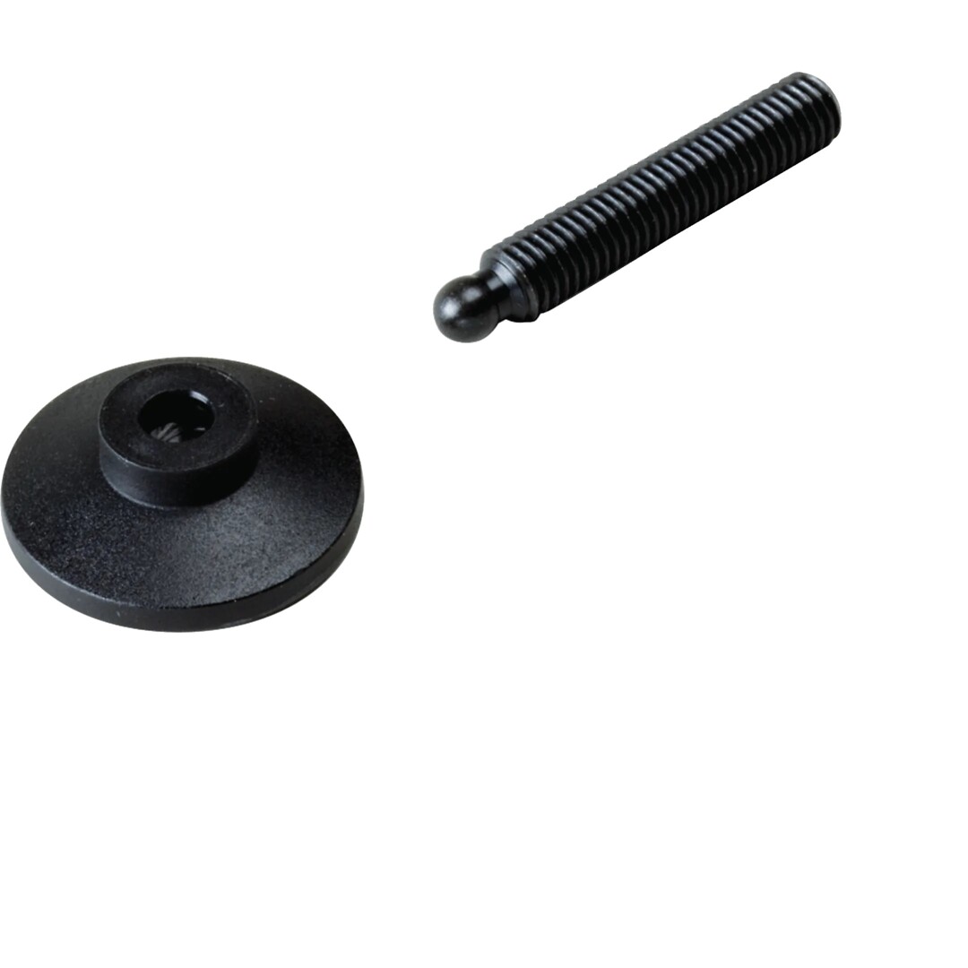 Korkeudensäätösarja M8x35mm, 8 kpl, ruuvi ja jalusta vaimennuksella BKB/BKG