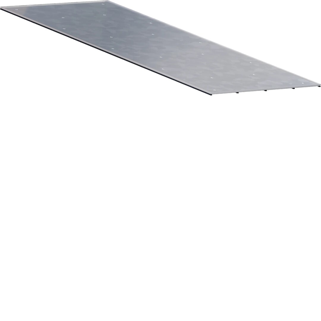 Umpikansi pinnoitesyv. lattiakanavalle BKGD 400×60/80 pituus 1m, sinkitty teräs