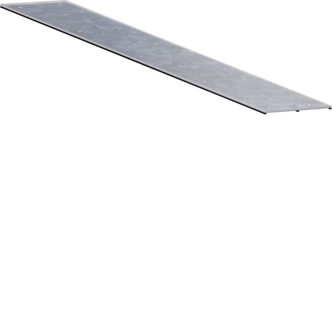 Umpikansi pinnoitesyv. lattiakanavalle BKGD 200×60 pituus 1m, sinkitty teräs