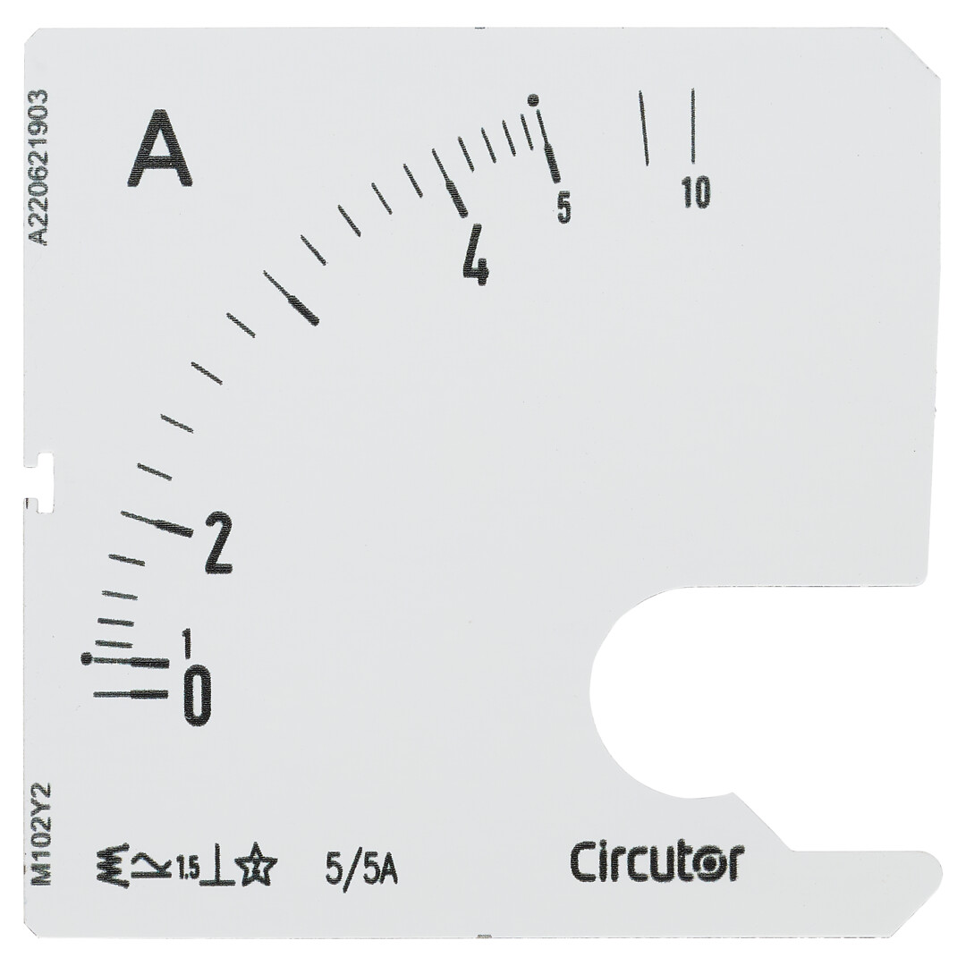 Asteikko SEC72 5/5A steikko 90º, P2 mittarille EC72 M10220