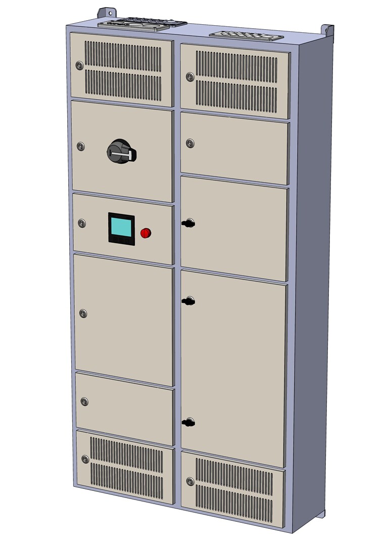 Latauskeskus, Ahma LK12212X (80A / 100A / 125A), lähdöt 20A