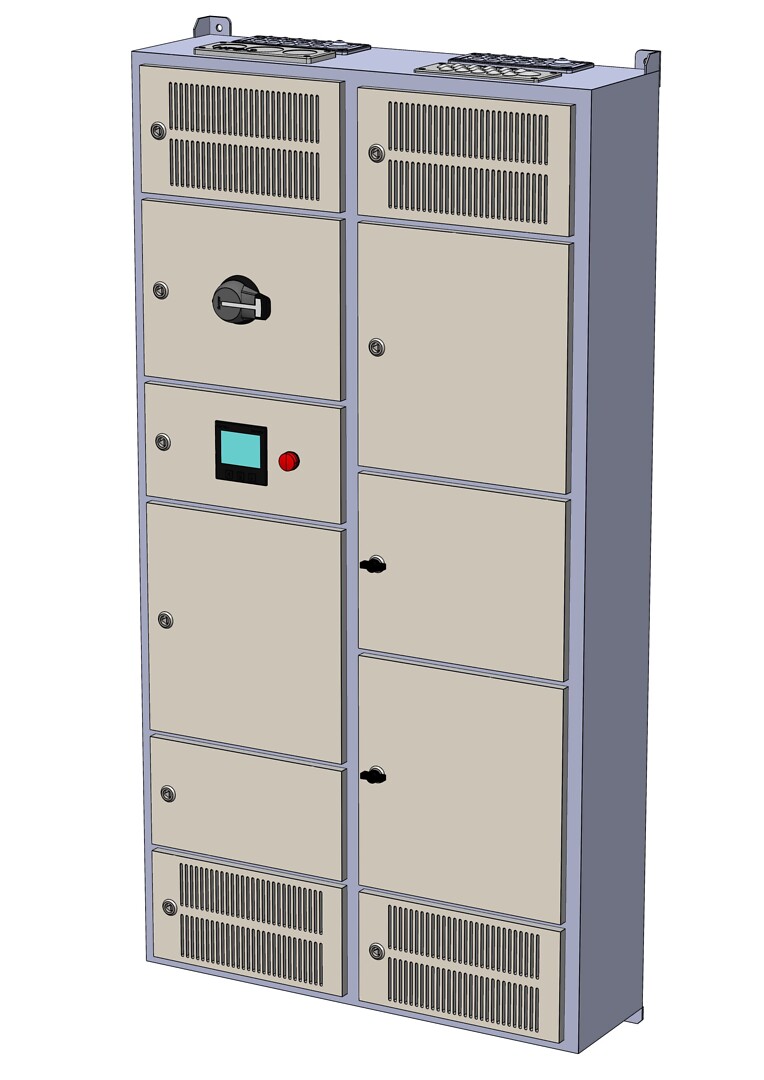 Latauskeskus, Ahma LK12308VX (80A / 100A / 125A), lähdöt 32A (VVSK)