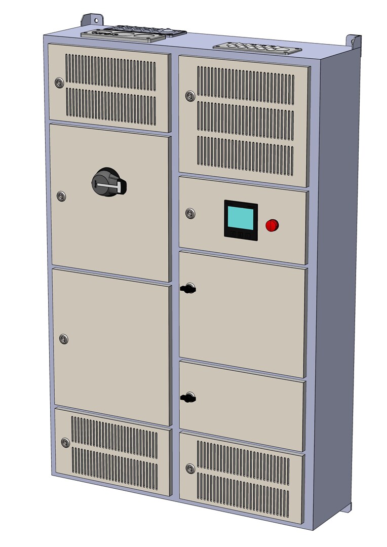 Latauskeskus, Ahma LK12604X (80A / 100A / 125A), lähdöt 63A
