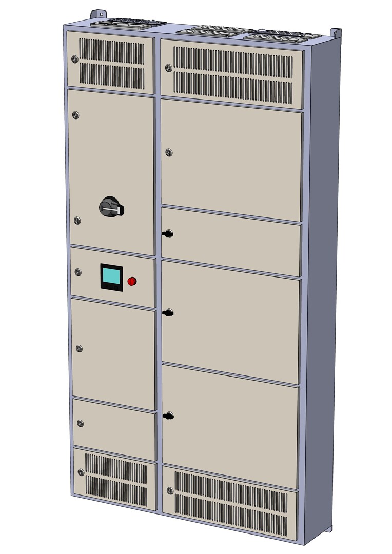 Latauskeskus, Ahma LK16132X (100A / 125A / 160A), lähdöt 16A