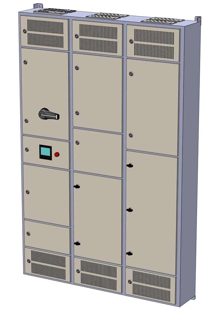 Latauskeskus, Ahma LK25324VX (160A / 200A / 250A), lähdöt 32A (VVSK)