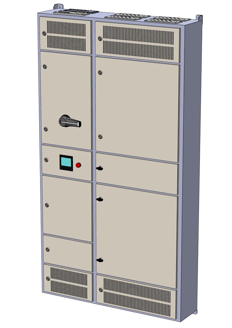 Latauskeskus, Ahma LK25418X (160A / 200A / 250A), lähdöt 40A