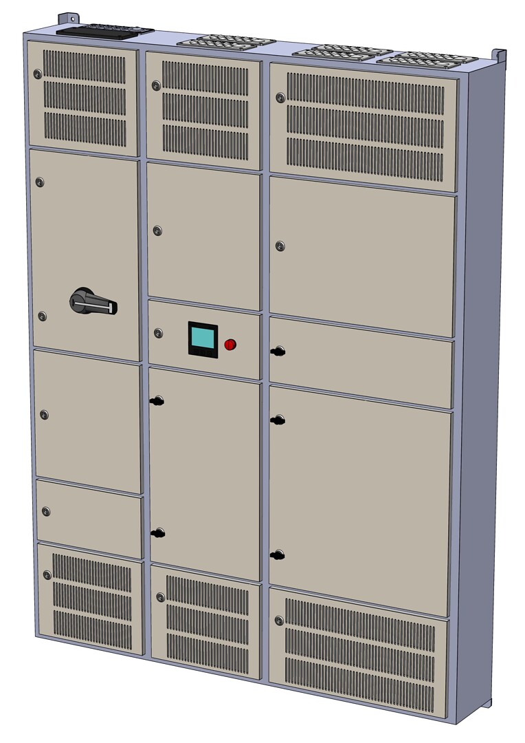Latauskeskus, Ahma LK40330VX (250A / 315A / 400A), lähdöt 32A (VVSK)
