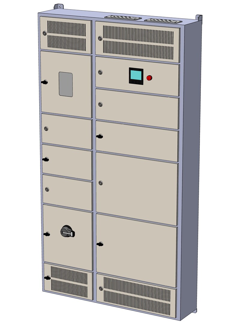 Latauskeskus, Ahma LKM12212VX (80A / 100A / 125A), lähdöt 20A (VVSK)
