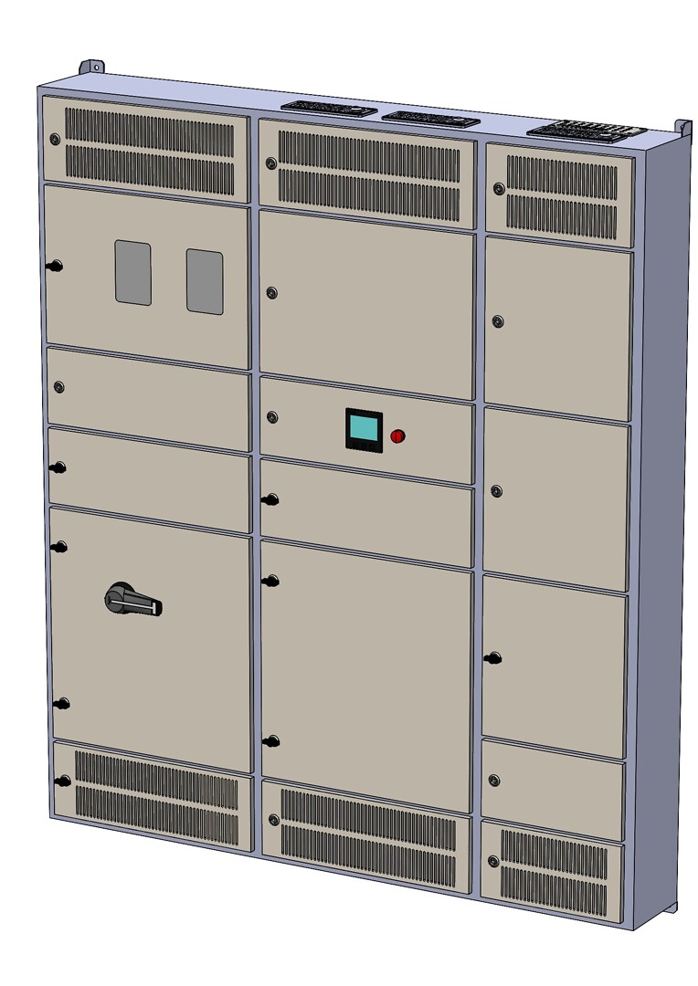 Latauskeskus, Ahma LKM25236VX (160A / 200A / 250A), lähdöt 20A (VVSK)