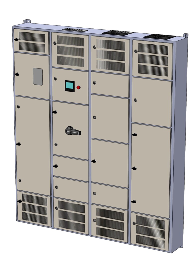 Latauskeskus, Ahma LKM40424X (250A / 315A / 400A), lähdöt 40A