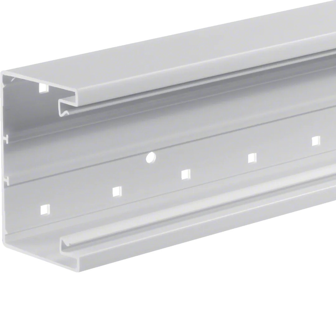 Johtokanavarunko BRP 65x100x2000, liikenteenvalkoinen, kova PVC