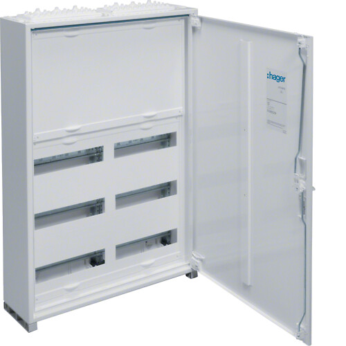 Moduulikotelo pinta-asennus,univers, IP44, 72 moduulia, rivil., 800x550x161mm
