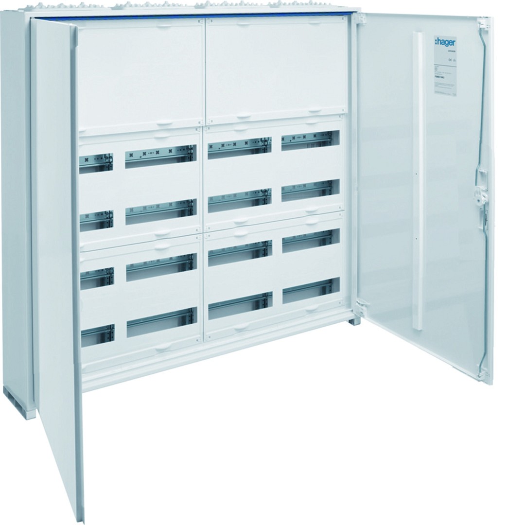 Moduulikotelo pinta-asennus,univers, IP44, 192 moduulia, rivil., 800x550x161mm