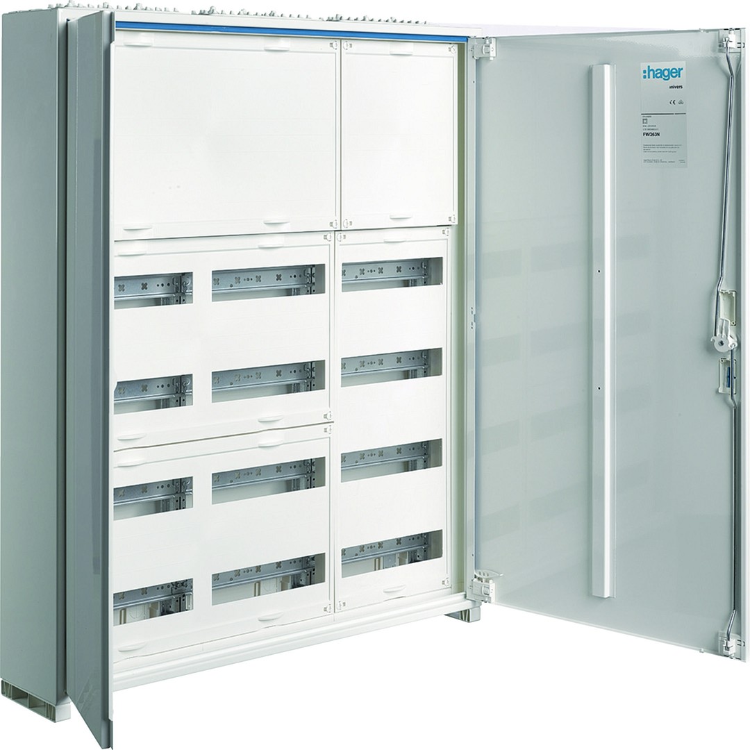 Moduulikotelo pinta-asennus,univers, IP44, 144 moduulia, rivil., 800x550x161mm