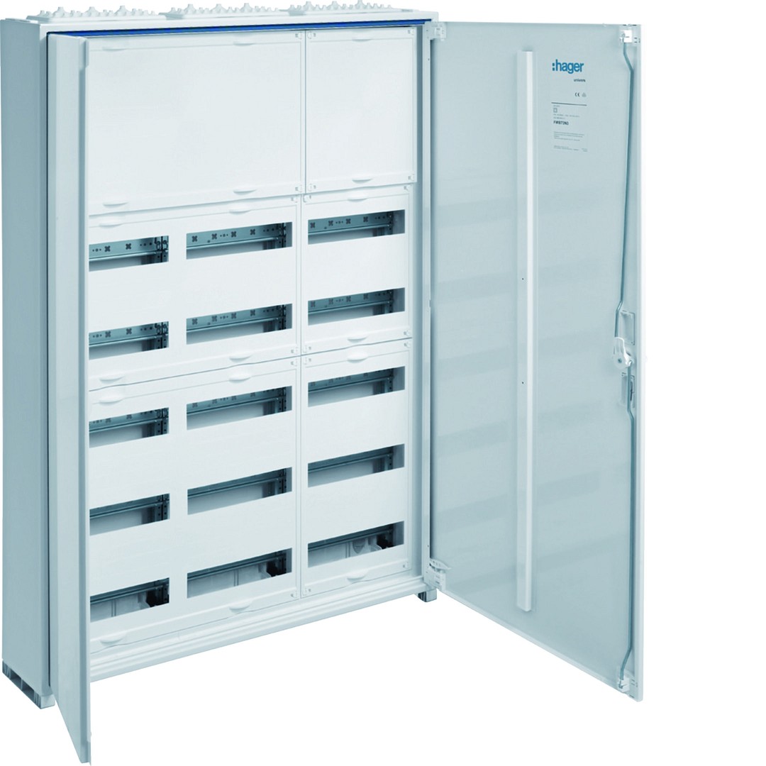 Moduulikotelo pinta-asennus,univers, IP44, 180 moduulia, rivil., 800x550x161mm