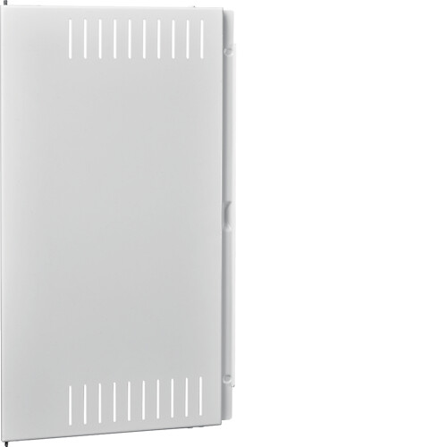 Ovi univers vasen, aukotettu, salvalla 90SL, RAL 9010 kaapeille IP3X 500x800mm