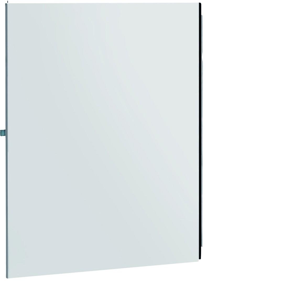 Ovi salvalla, univers, oikea, umpi, RAL 9010, kotelolle IP44 500x1050mm