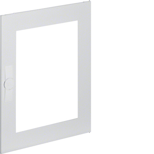 Ovi salvalla, univers, oikea, ikkunalla, RAL 9010, kotelolle IP44, 650x550mm