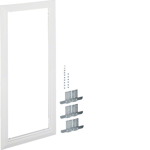 Uppoasennuskehys, universZ, 1-kenttäinen, RAL9010, kotelokoko 800x300mm