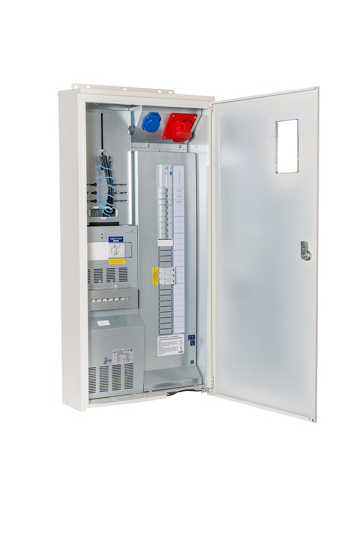 Mittauskeskus IP34 pinta In=25A, 1T, JSK 3xB10A+3xB16A, 1xVVSK, PR, YJS
