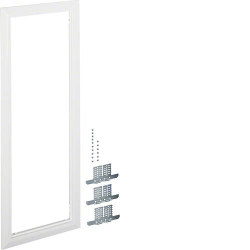 Uppoasennuskehys, universZ, 1-kenttäinen, RAL9010, kotelokoko 950x300mm