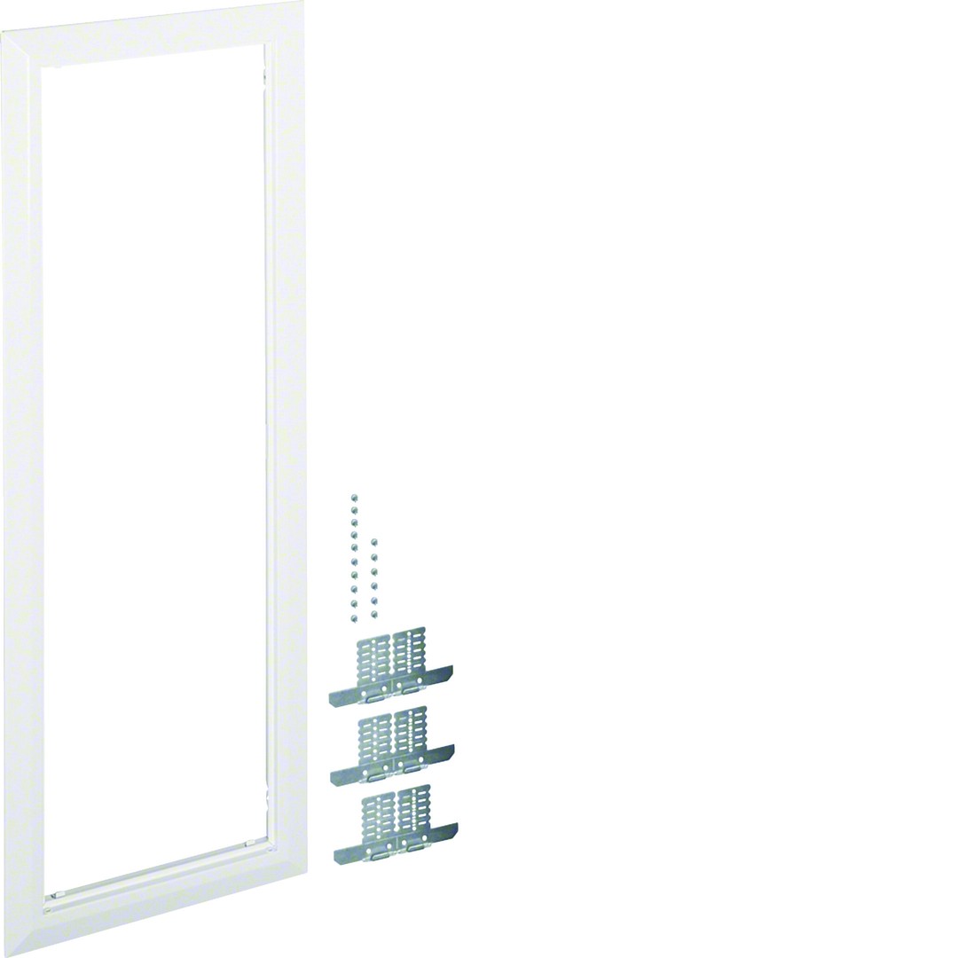 Uppoasennuskehys, universZ, 1-kenttäinen, RAL9010, kotelokoko 950x300mm