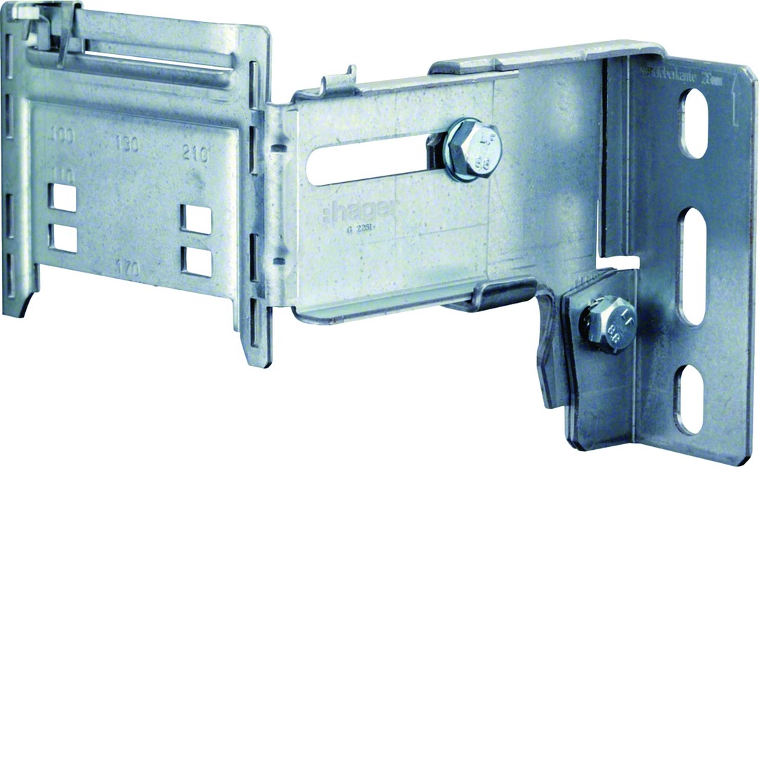 Säädettävä seinäkannake 78-125mm adapterille G2270/G2271/G2272, teräs