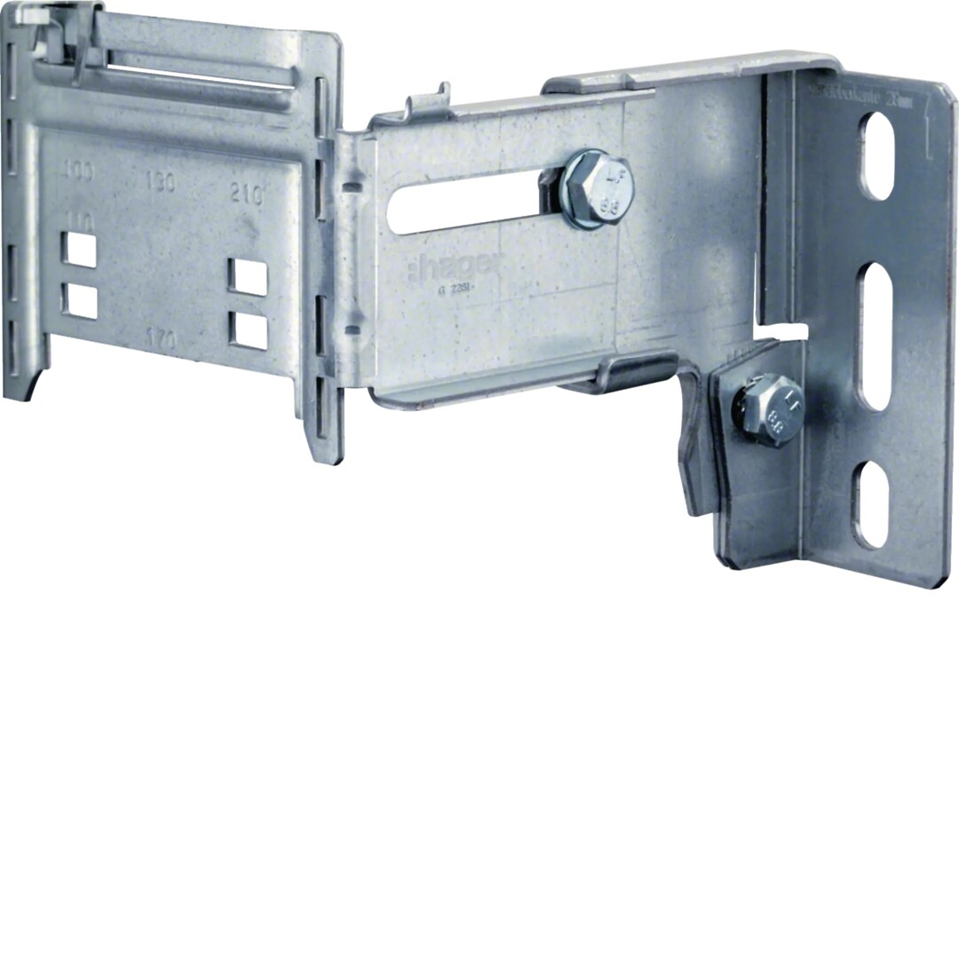 Säädettävä seinäkannake 78-125mm adapterille G2270/G2271/G2272, teräs
