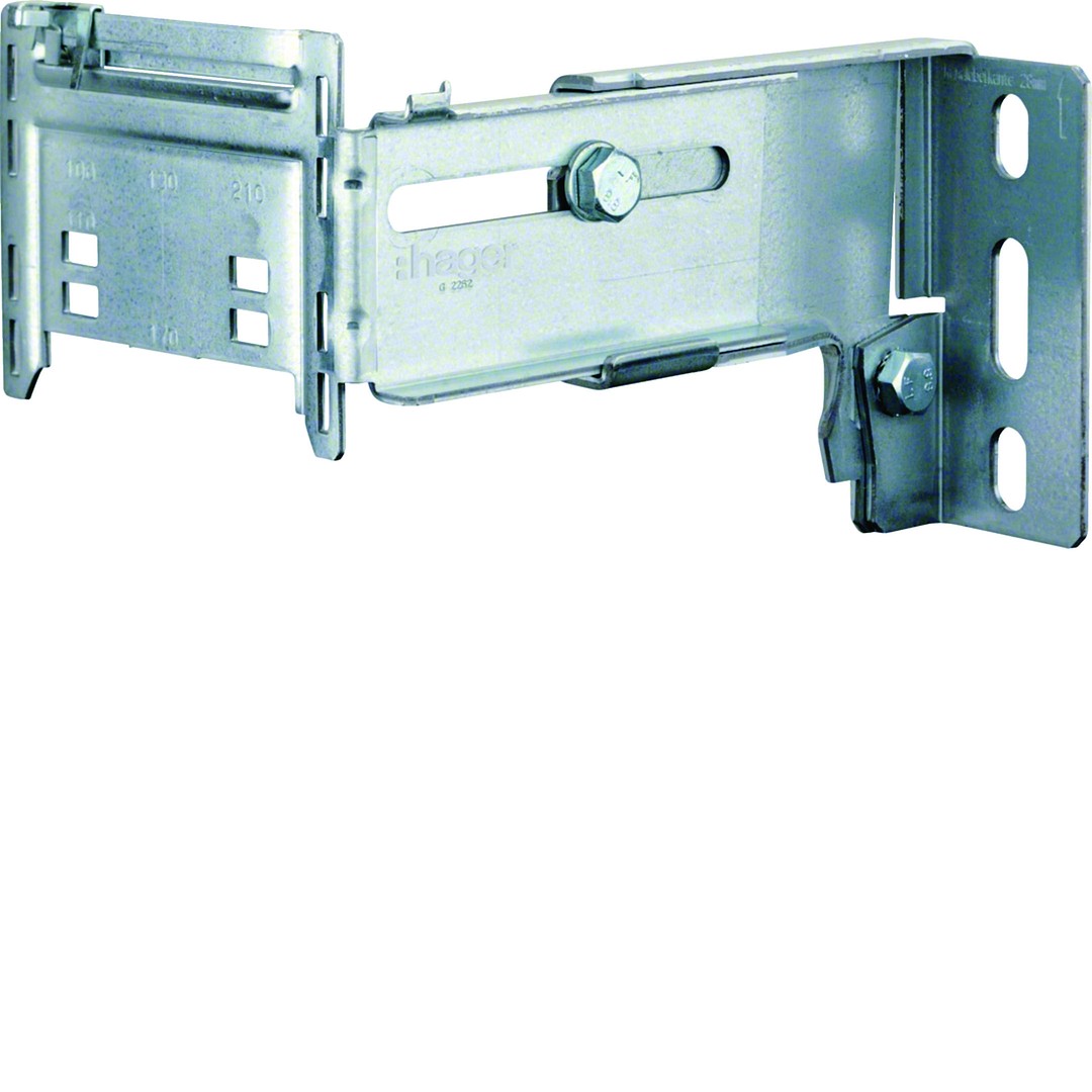 Säädettävä seinäkannake 120-200mm adapterille G2270/G2271/G2272, teräs