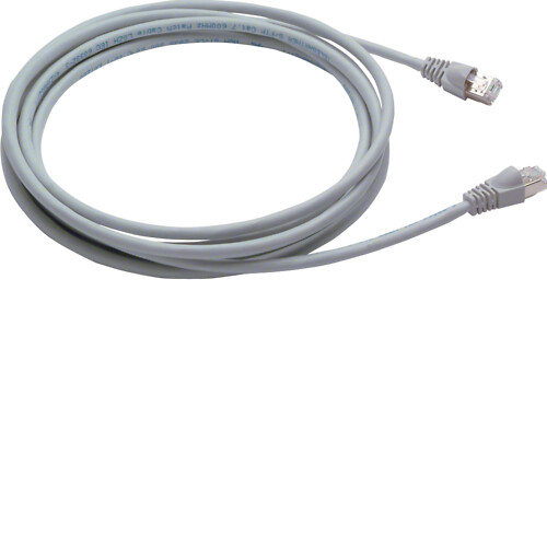 Välikaapeli RJ45 Cat6A suojattu S/FTP AWG27/7 500MHz halogeeniton 0.35m
