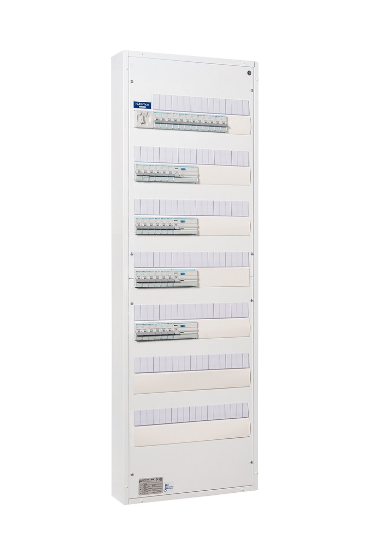 Ryhmäkeskus IP30 pinta/uppo In=50A, JSK 18xC10A+18xC16A, 4xVVSK