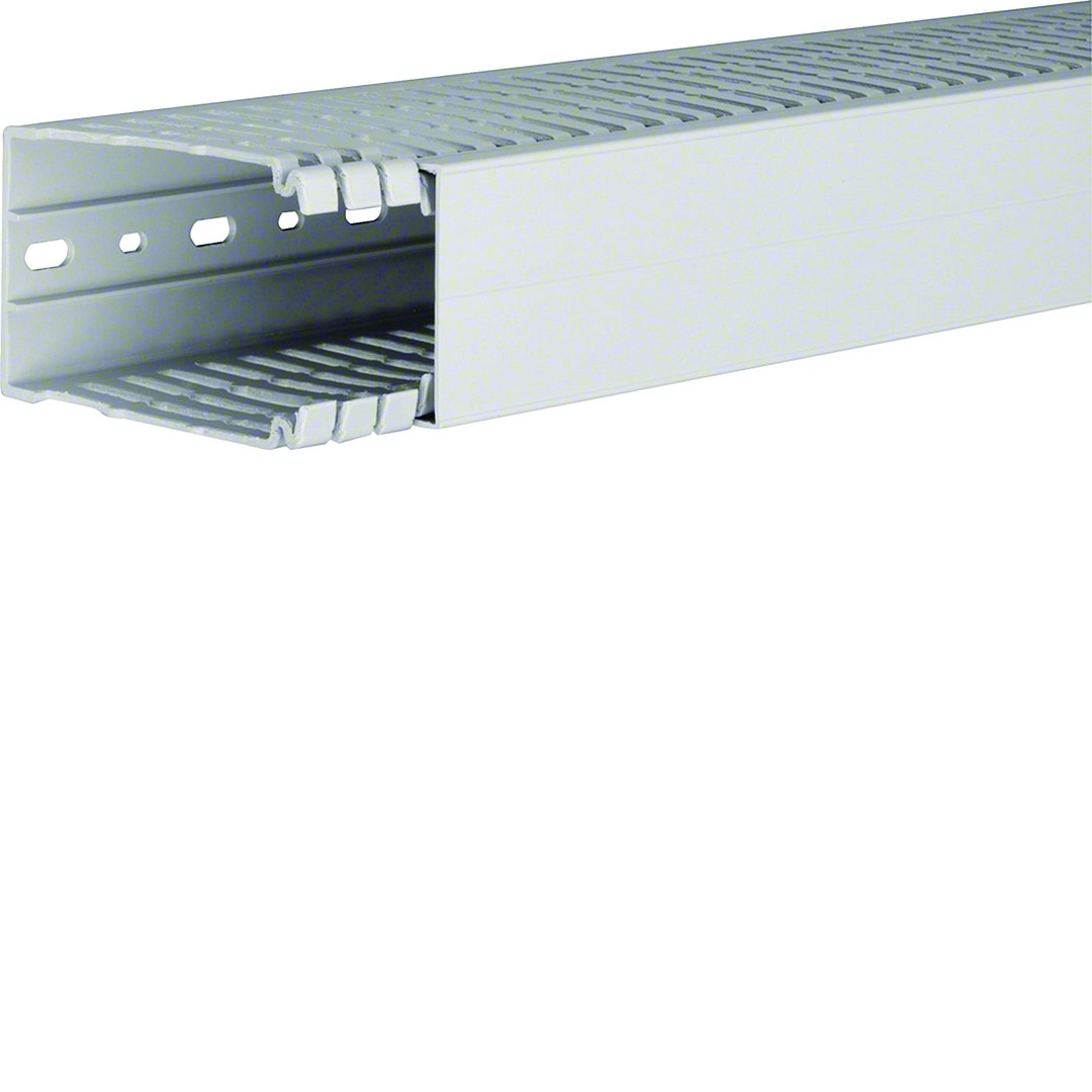 Johdotuskouru PC/ABS halogeeniton HA7 100x60mm vaaleanharmaa