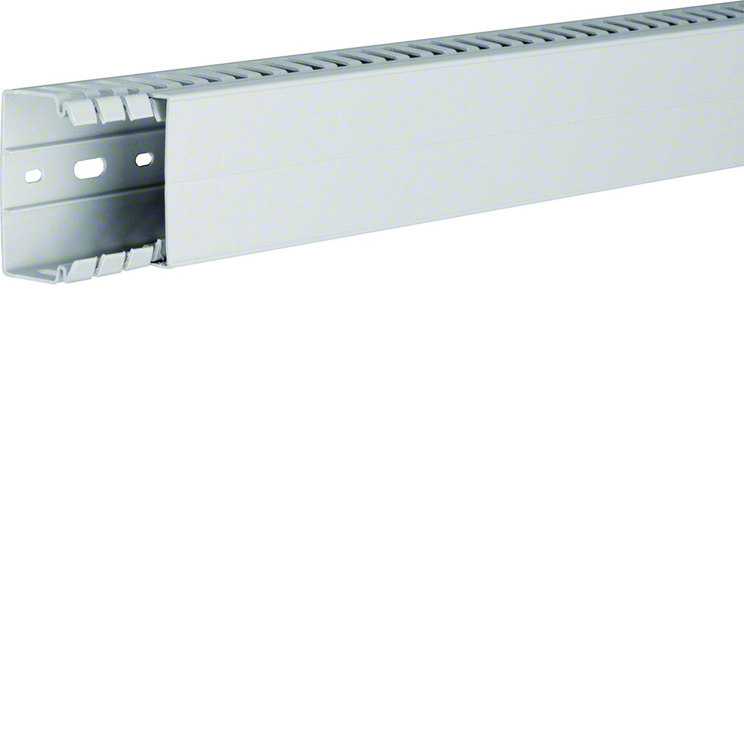 Johdotuskouru PC/ABS halogeeniton HA7 40x60mm vaaleanharmaa