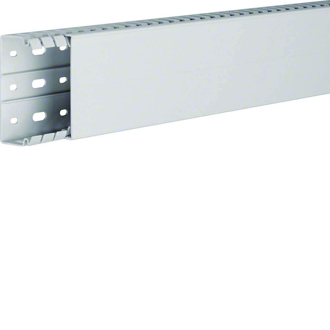 Johdotuskouru PC/ABS halogeeniton HA7 40x80mm vaaleanharmaa