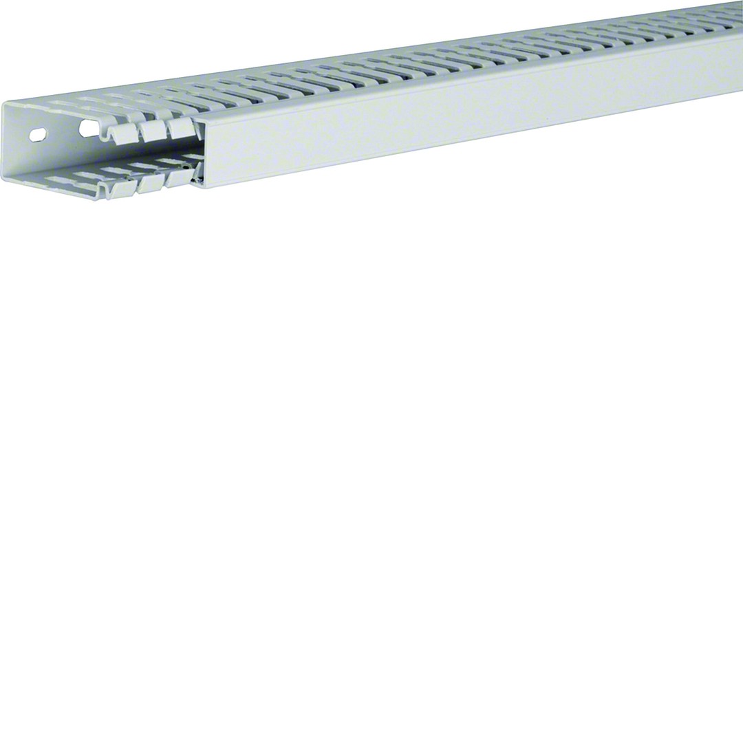 Johdotuskouru PC/ABS halogeeniton HA7 60x25mm vaaleanharmaa