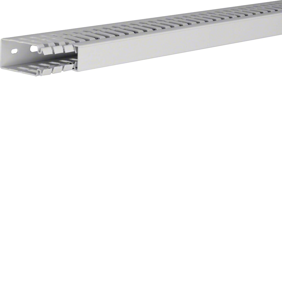 Johdotuskouru PC/ABS halogeeniton HA7 60x25mm vaaleanharmaa