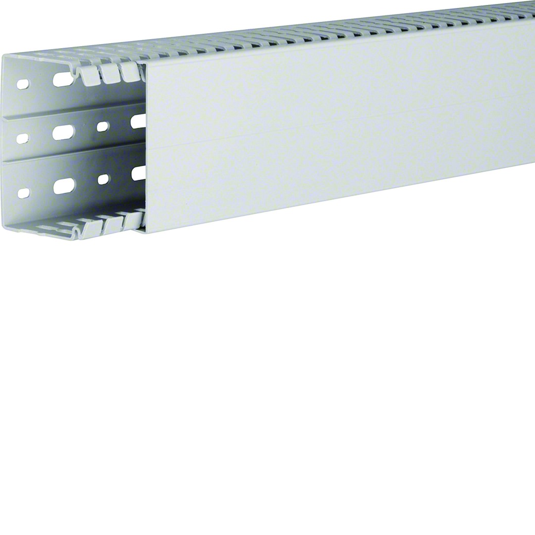 Johdotuskouru PC/ABS halogeeniton HA7 60x80mm vaaleanharmaa