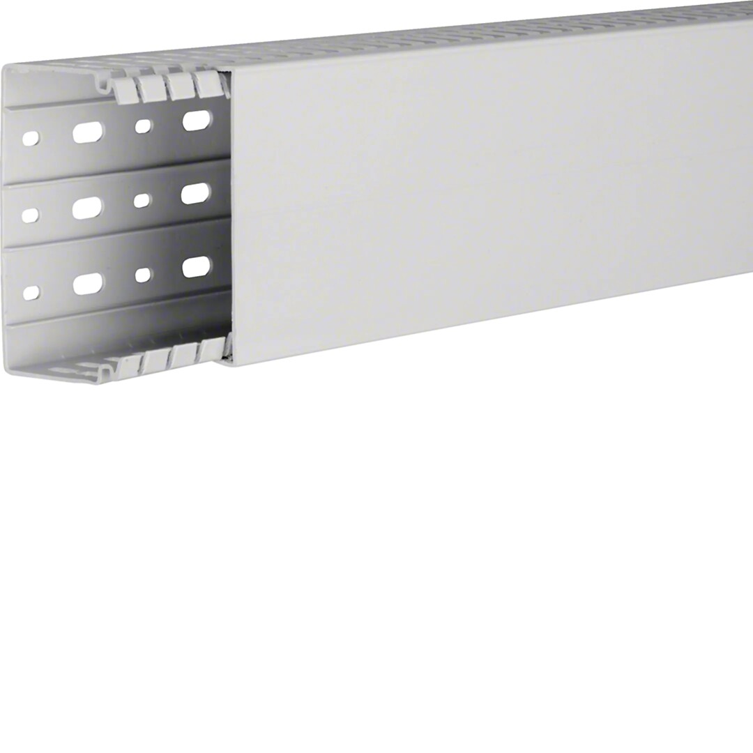 Johdotuskouru PC/ABS halogeeniton HA7 60x100mm vaaleanharmaa