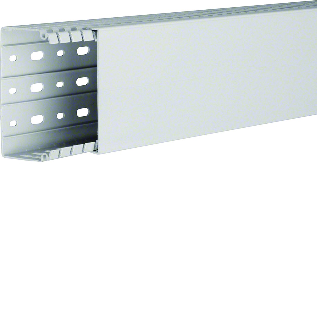 Johdotuskouru PC/ABS halogeeniton HA7 60x100mm vaaleanharmaa