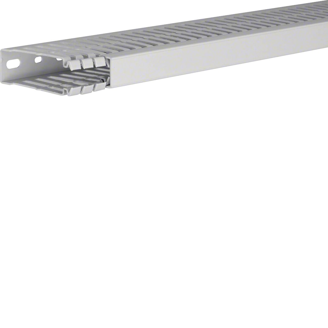 Johdotuskouru PC/ABS halogeeniton HA7 80x25mm vaaleanharmaa