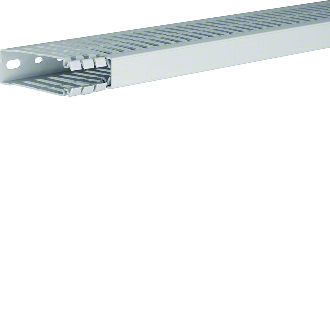 Johdotuskouru PC/ABS halogeeniton HA7 80x25mm vaaleanharmaa