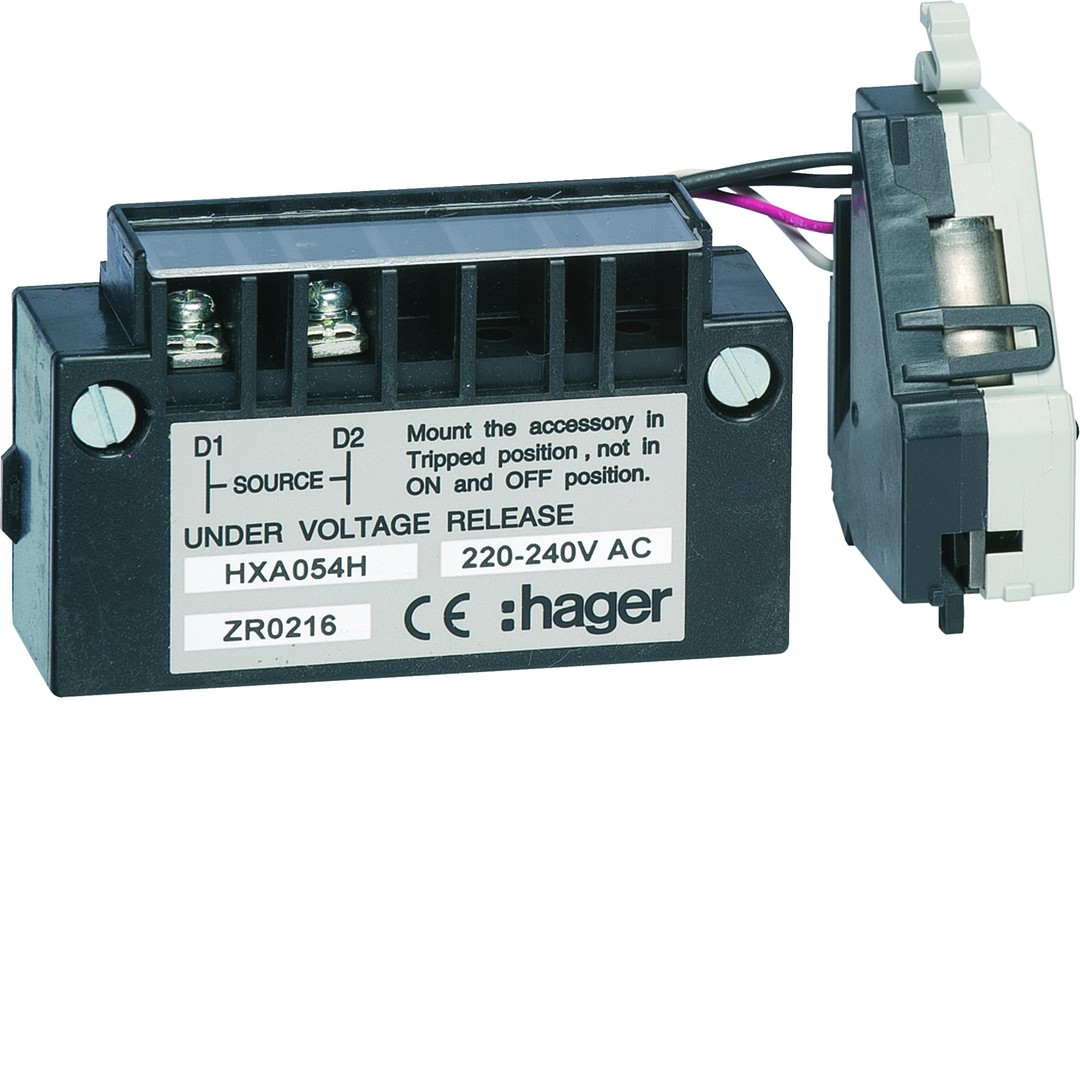 Alijännitelaukaisija hidastettu 220-240V AC (x160-P160-x250-P250-x630-P630)