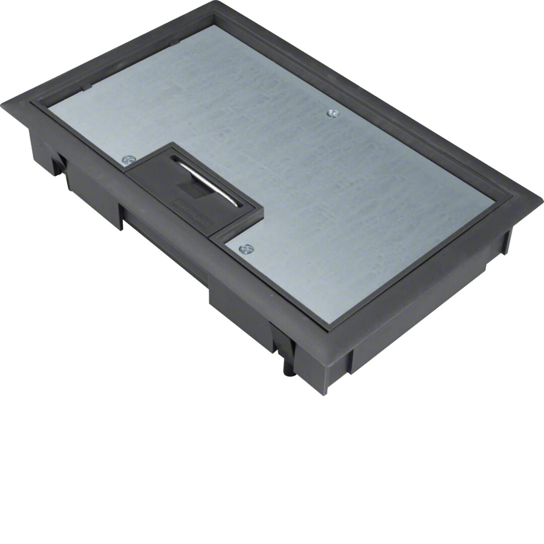 Lattiarasiakansi E04 147x247mm pinnoitesyvennys 8mm polyamidi syvänmusta