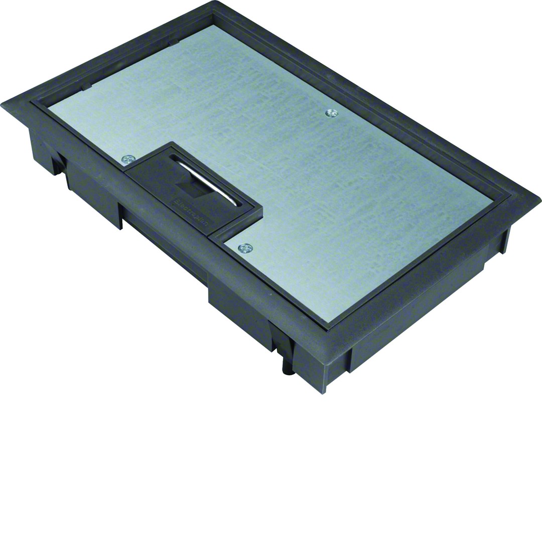 Lattiarasiakansi E04 147x247mm pinnoitesyvennys 8mm polyamidi syvänmusta