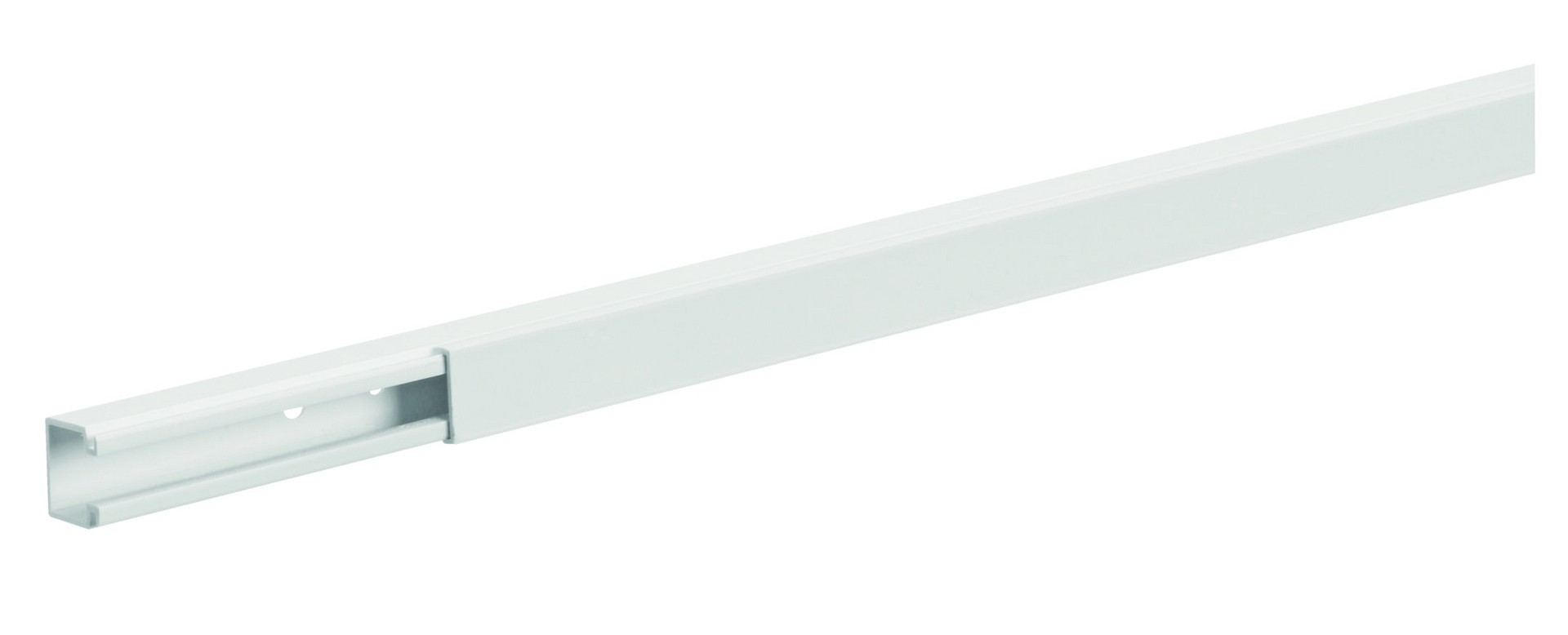 Asennuskanava LF 15x15mm, PVC, liikenteenvalkoinen