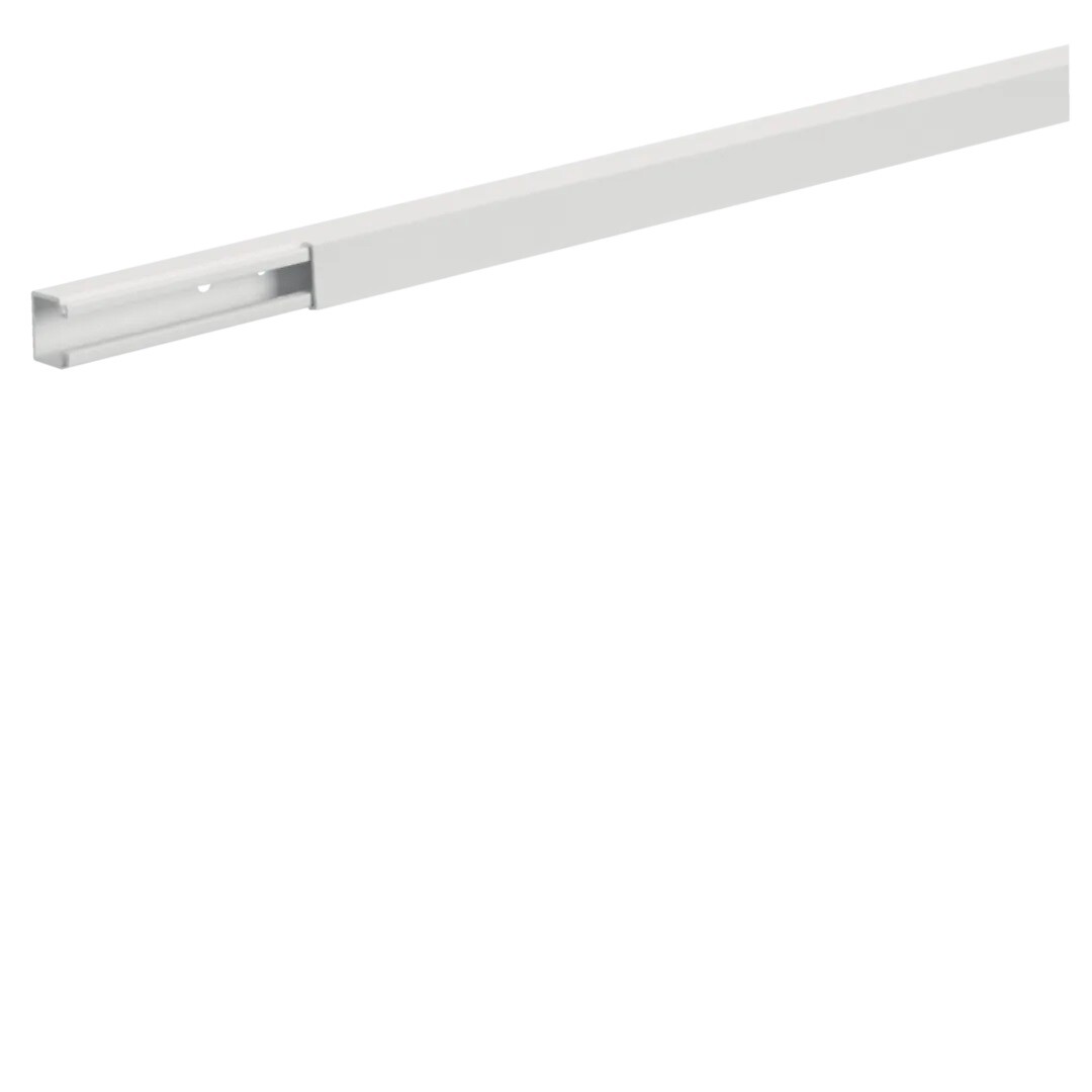 Asennuskanava LF 15x15mm, PVC, liikenteenvalkoinen