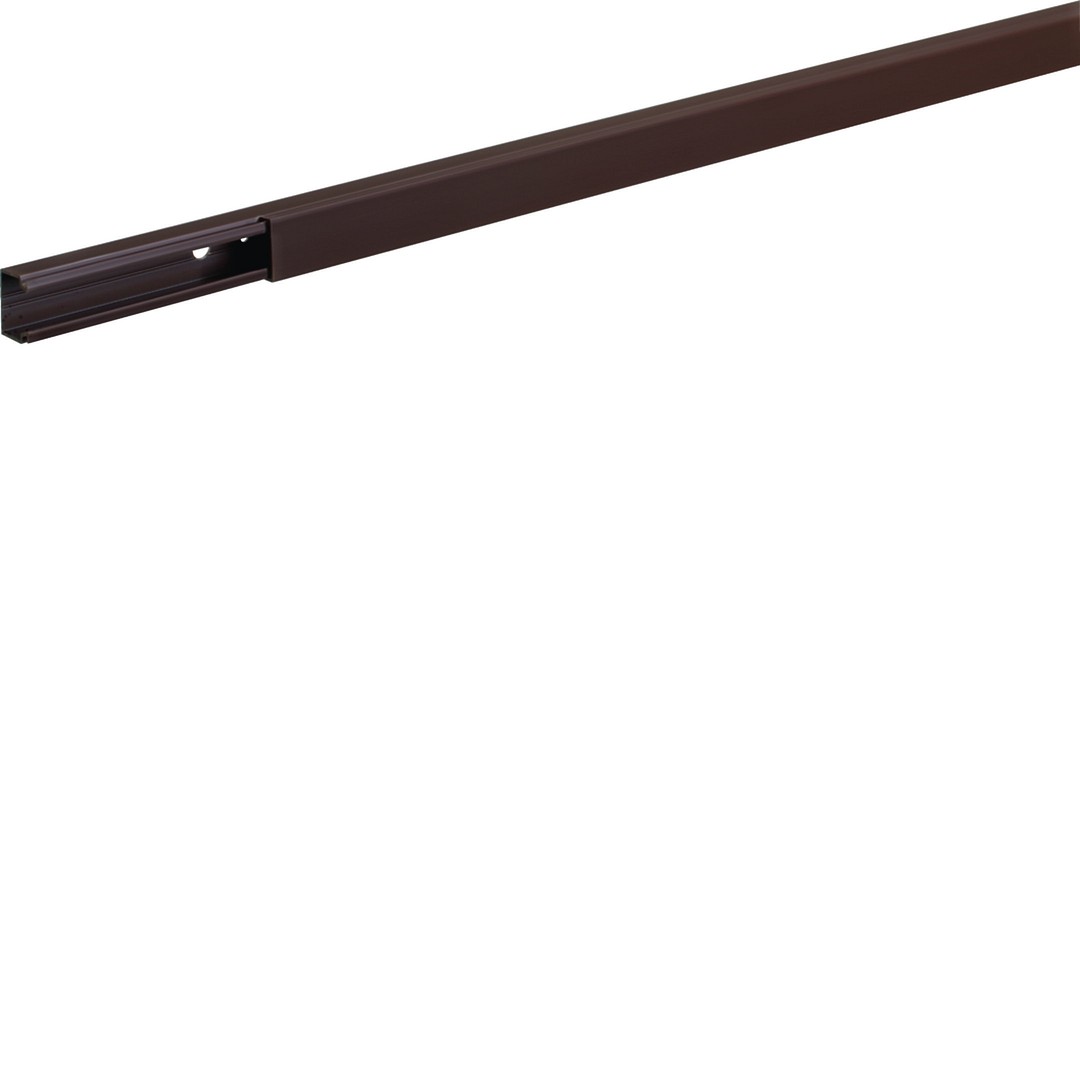Asennuskanava LF 20x19mm, PVC, ruskea
