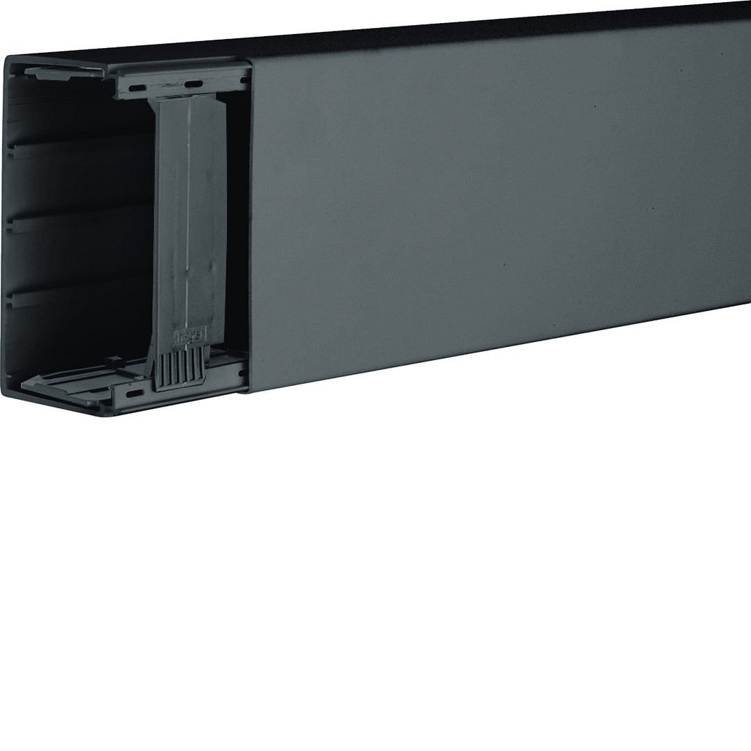 Asennuskanava LF 60x110mm, PVC, grafiitinmusta