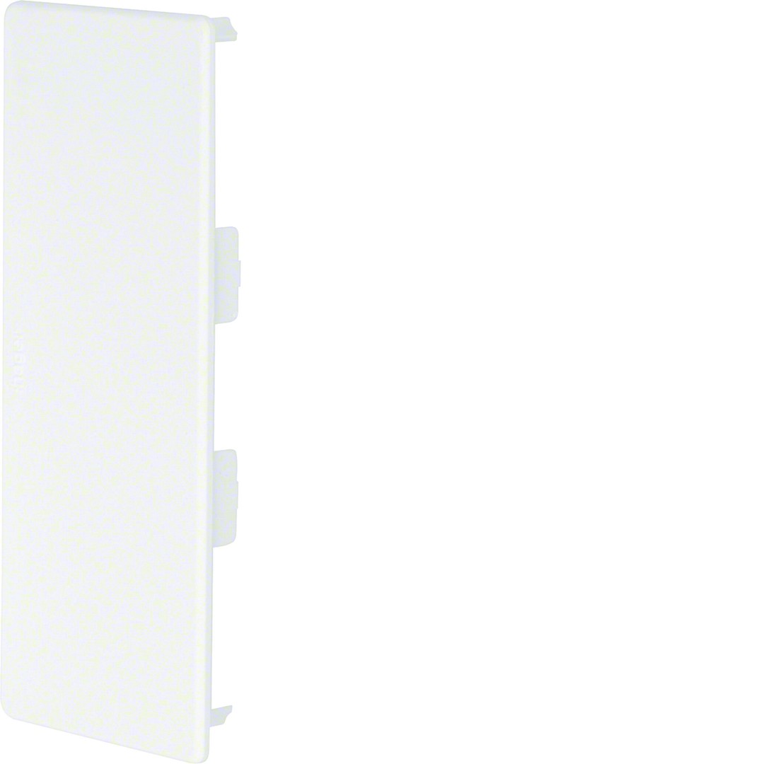 Päätykappale halogeeniton kanavalle LF/LFH 60x150mm, liikenteenvalkoinen